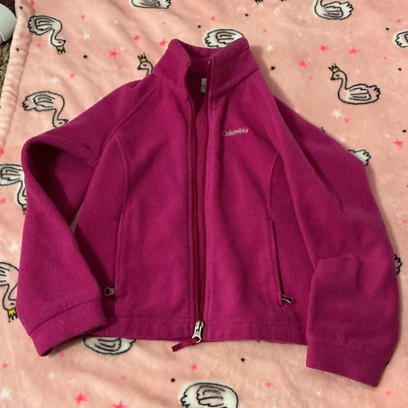 Columbia Other - Columbia Kids Fleece Jacket - Magenta